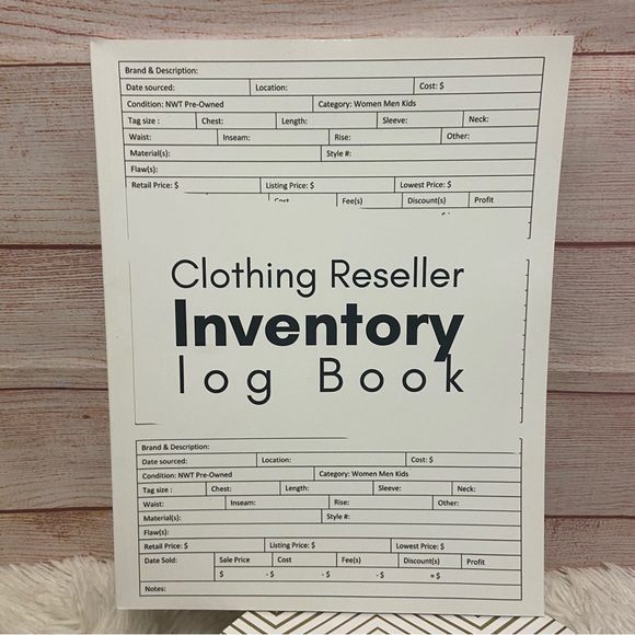 Reselling Logbook and Planner Inventory Book - Picture 3 of 11